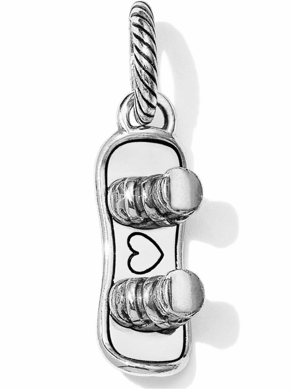 🏂 BRIGHTON SLVR Charm for Charm Bracelet!